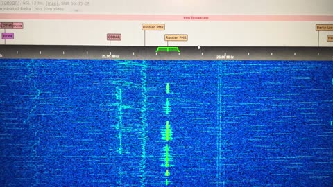 33.000 Fax Transmission + Fishery Voice Comms VHF Low DX 4 October [G8JNJ SDR]