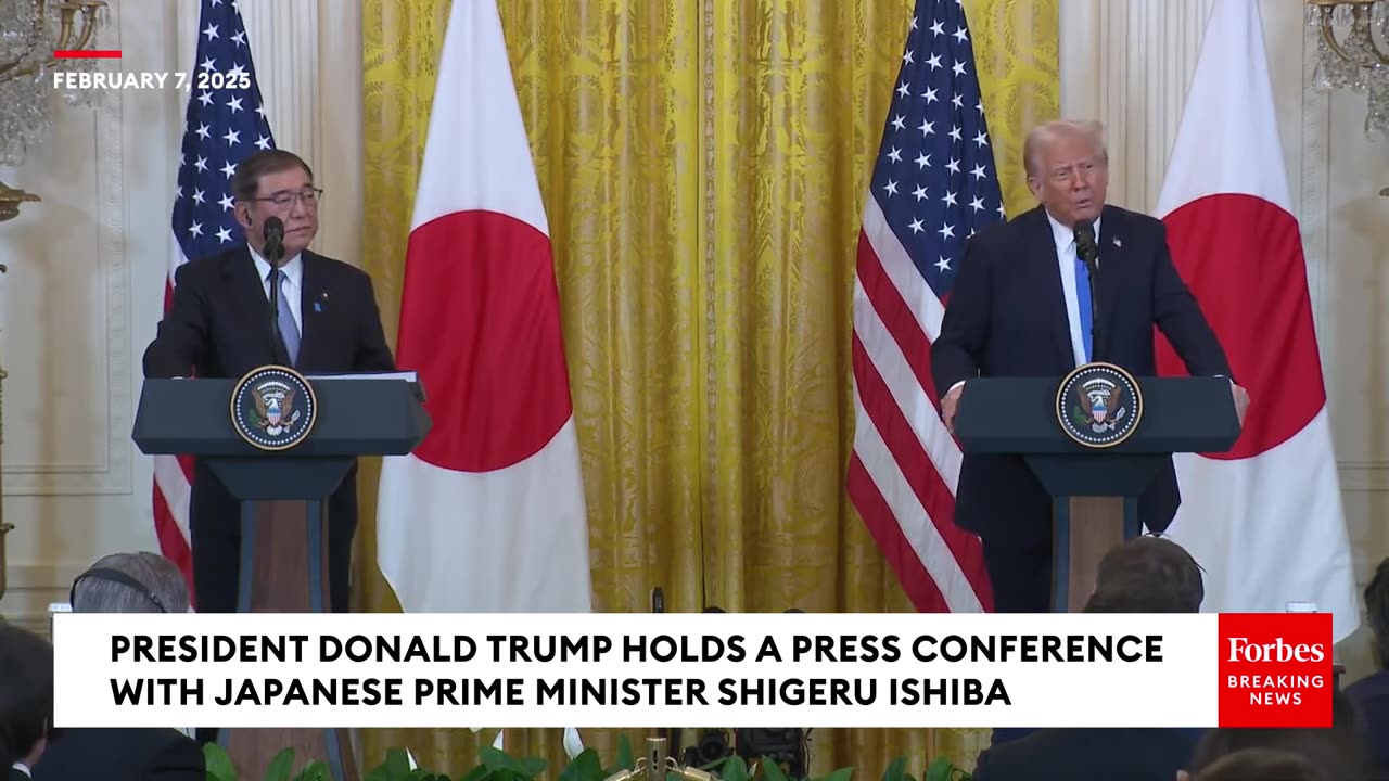 President Trump & Japan Prime Minster Ishiba hold press conference