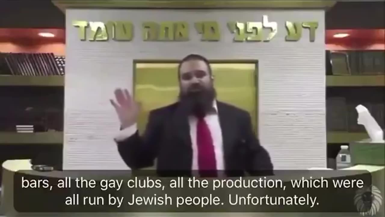 Jewish Rabbi tells what happened in Germany before WW2.