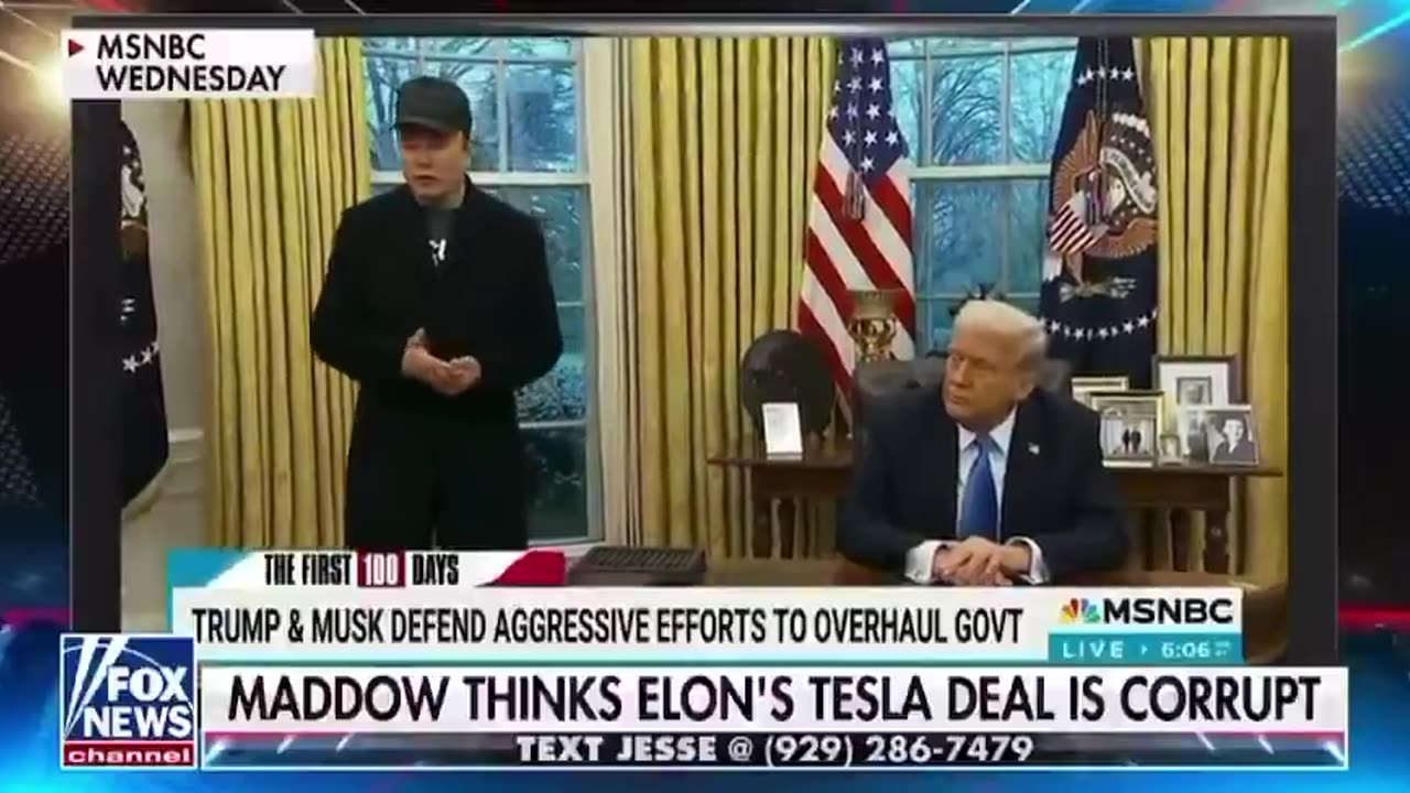 Rachel Maddow Slams $400M Armored Tesla Deal as 'Profoundly Corrupt', Jesse Watters Reveals