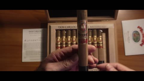 Don carlos anniversario cigar unboxing