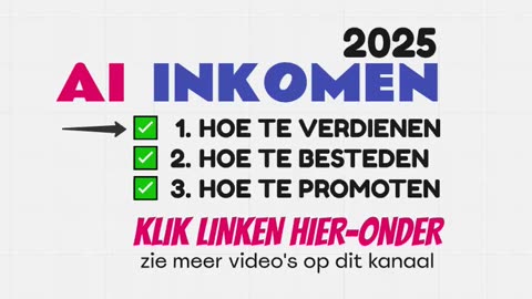 2025 - HOE TE VERDIENEN BESTEDEN & PROMOTEN MET AI - TOP TEAM ROB BUSER