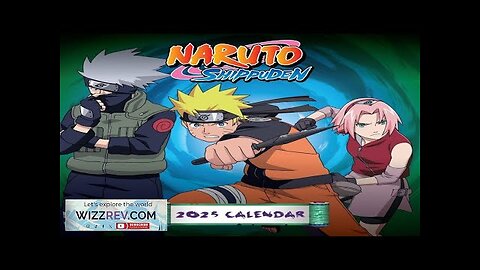 Naruto: Shippuden: 2025 Square Calendar Review