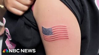 Nine-year-old's tattoo sparks controversy online