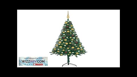 1.2m Artificial Christmas Tree with 150 LEDs Easy Assembly Christmas Tree Review