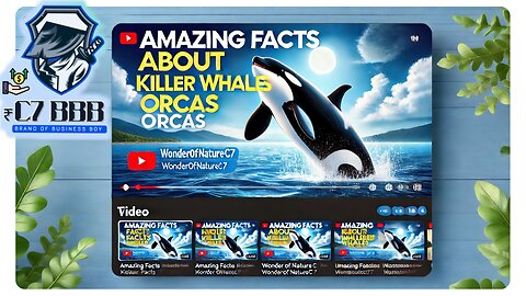 Amazing Facts About Killer Whales (Orcas) | WonderOfNatureC7