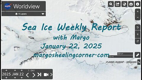 Sea Ice Weekly Report with Margo (Jan. 22, 2025)