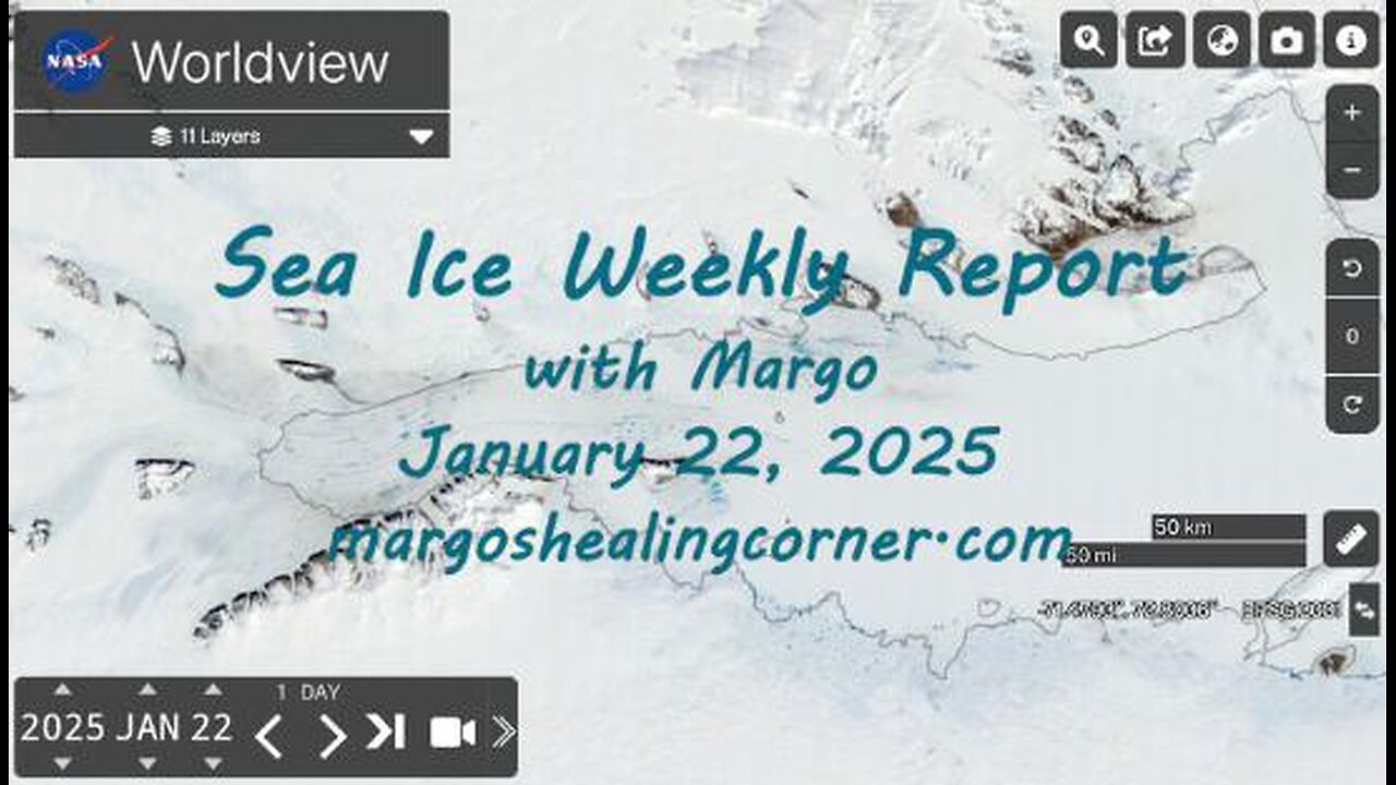 Sea Ice Weekly Report with Margo (Jan. 22, 2025)