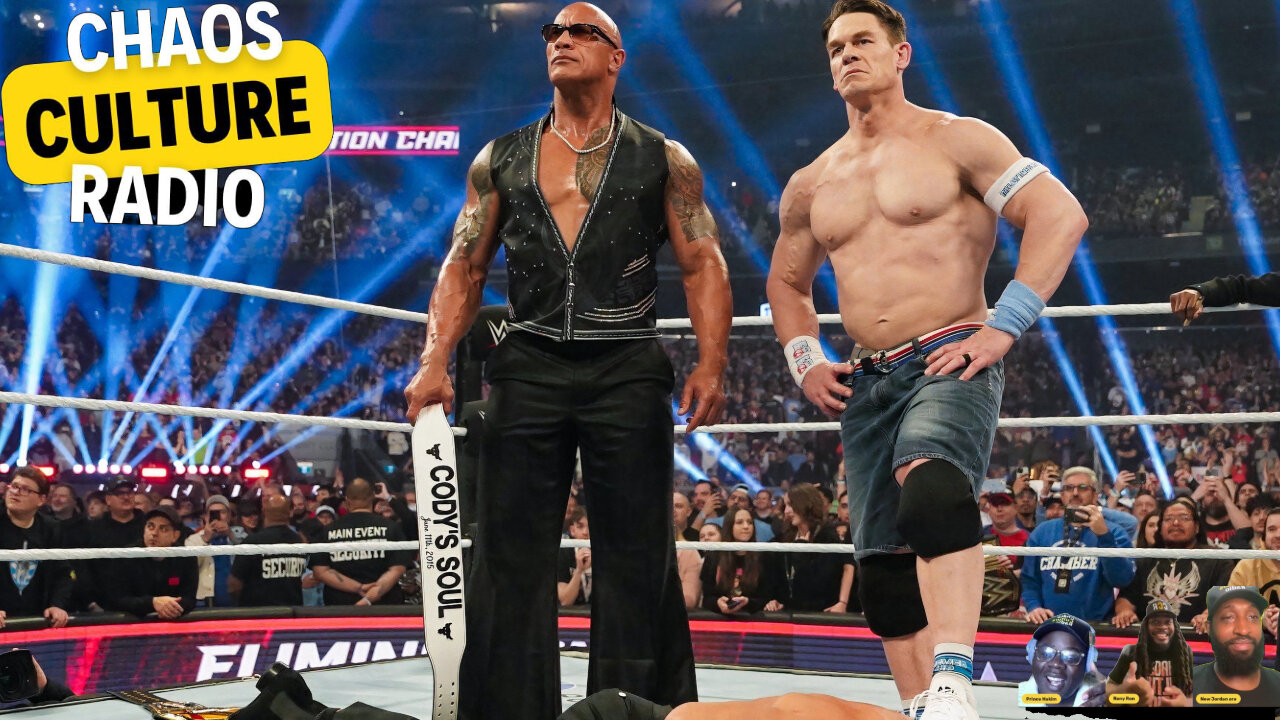 The Rock And John Cena Team Up Against Cody