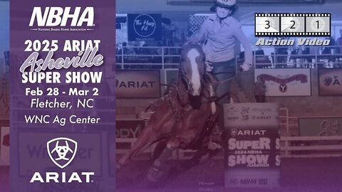 2025 NBHA Ariat Asheville Super Show | Sunday