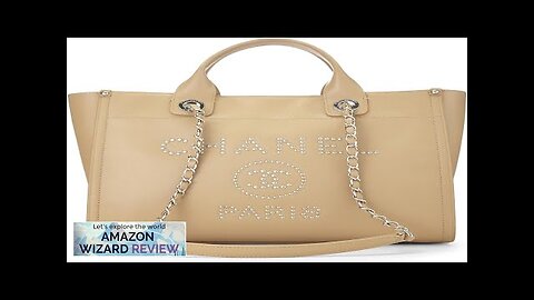 CHANEL Pre-Loved Beige Caviar Deauville Medium BeigeThe perfect everyday tote Review