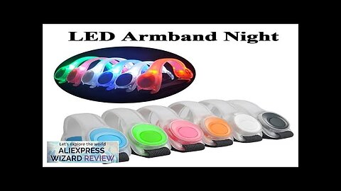 Cycling LED Light Up Armband Night Running Safety Walking Roller Skates Light Review