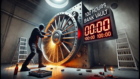 100 Hours Breaking into Bank Vault