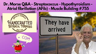 Dr. Morse Q&A - Streptococcus - Hypothyroidism - Atrial fibrillation (AFib) - Muscle Building #755