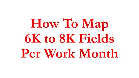 SeETL036 - How To Map 6K to 8K Fields Per Month - Details