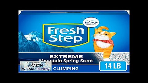 Fresh Step Clumping Cat Litter, Extreme Odor Control, Mountain Spring Scent Review