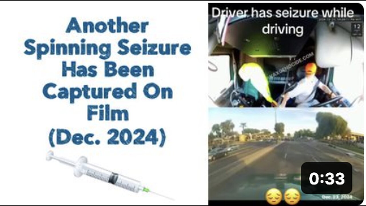 Another Spinning Seizure Has Been Captured On Film 💉(Dec. 2024)