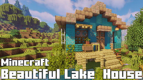 Build a Stunning Lake House in Minecraft