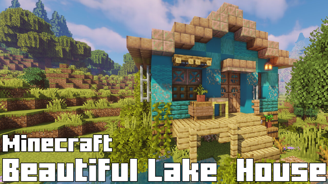 Build a Stunning Lake House in Minecraft