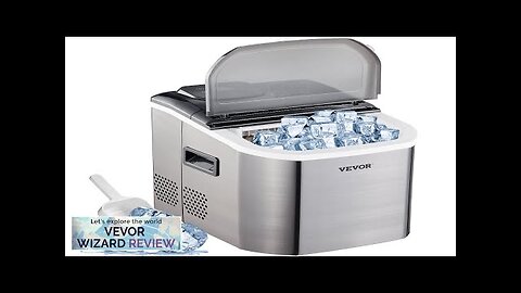 VEVOR 110V Portable Ice Maker Countertop 40 LBS in 24 Hours Ice Review