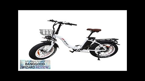 USA DIRECT DRVETION CT20 Electric Bike 48V 15AH Battery 750W Motor 20*4.0inch Review