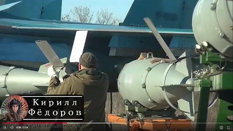 Russian Air Force F.A.B. Glide Bomb Assembly & Arming For Strike Mission - Ukraine War Combat Camera