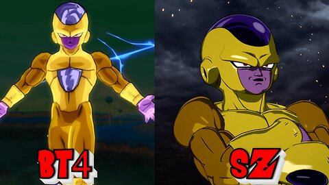 Frieza(DBS) Dragon Ball Sparking Zero VS Budokai Tenkaichi 4