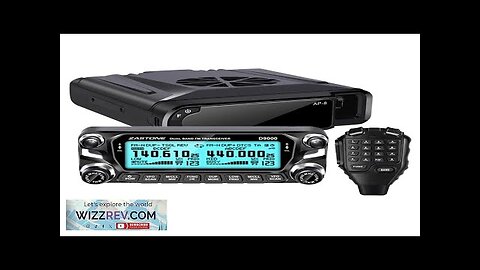 Zastone D9000 Auto Walkie Talkie Radio Station 50W UHF/VHF Ham HF Transceiver Review