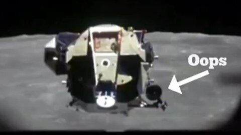 Embarrassing Moon Landing Footage Found.