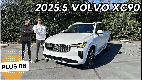 Long awaited refreshed 2025.5 Volvo XC90 Plus B6