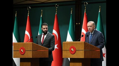 Live: Turkish President Erdogan and Syria's new interim President al-Sharaa hold a joint presser