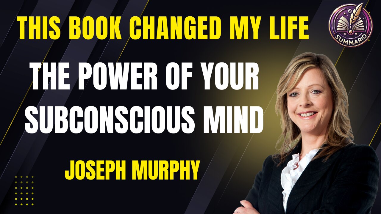 The Power of Your Subconscious Mind | This Book Will Change Your Life! #Summario #books #summary