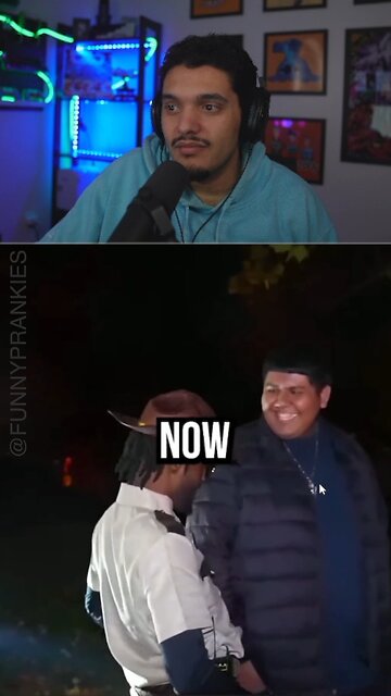 I Can't BELIEVE HE threw it back #fake #comedy #funny