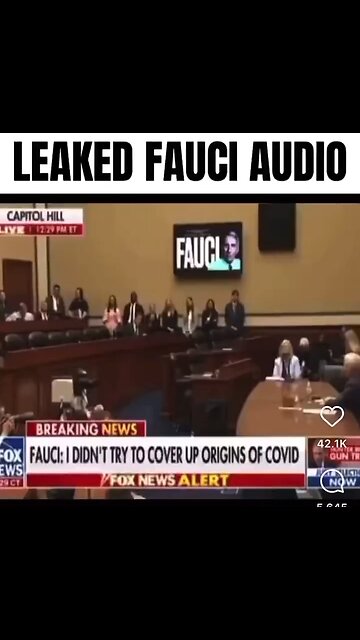 Anthony Fauci knew exactly what he was doing, hid the truth!