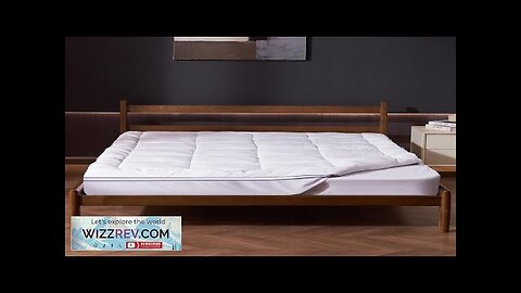 VEVOR Mattress Topper Fiber Fill Detachable & Washable Queen Size 1 in Review