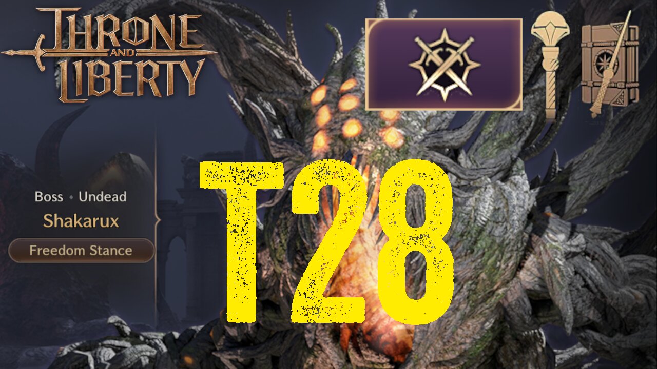 Clearing T28 Voidwastes as Wand + Staff DPS - Throne and Liberty