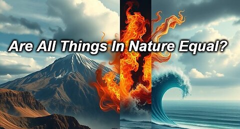 Are All Things In Nature Equal?