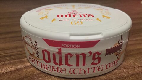 Oden's 69 Extreme White Dry Snus Review