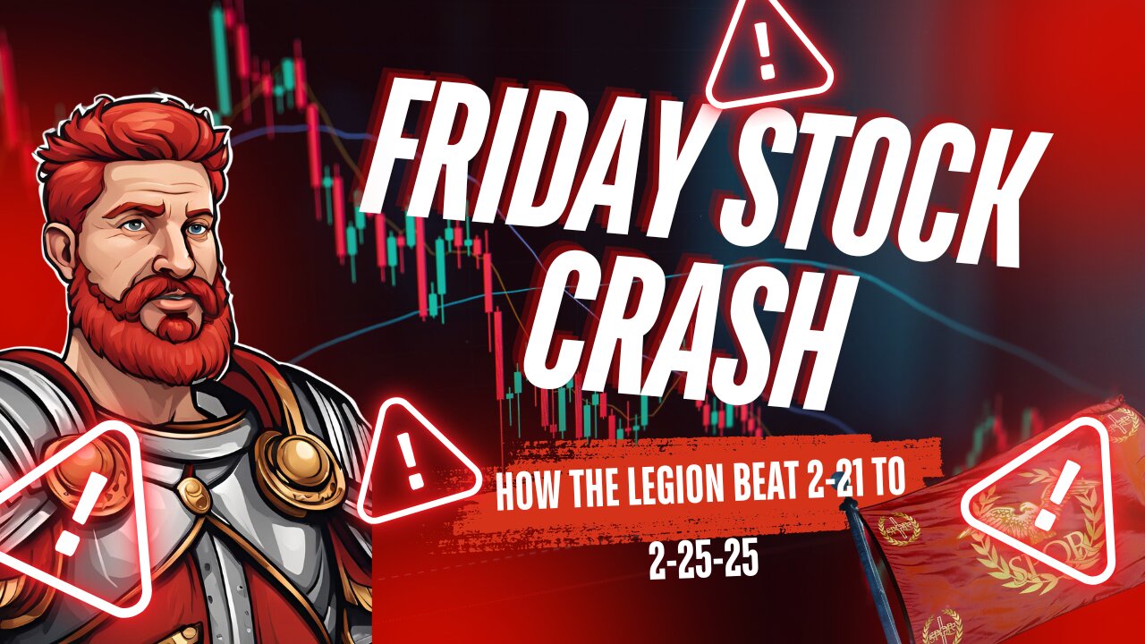 Blood in the Streets of the stock market (US stocks bro)