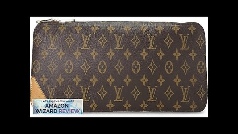 Louis Vuitton Pre-Loved Monogram Canvas Five Tie Case BrownClassic Louis Vuitton Travel Review