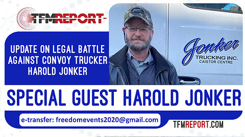 Special Guest Harold Jonker