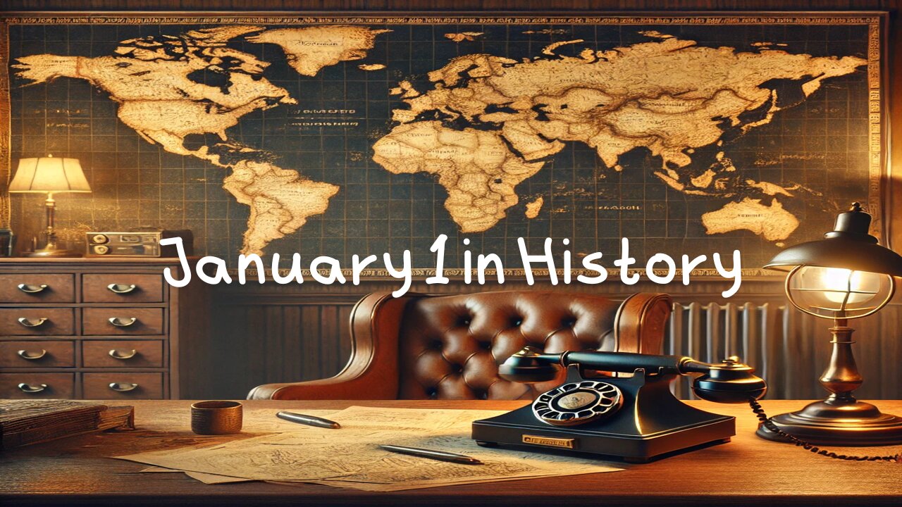 January 1 in History