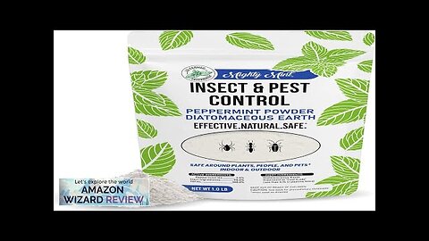 Mighty Mint Insect & Pest Control Diatomaceous Earth Peppermint Powder 1 lb Review