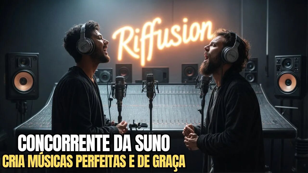 CONCORRENTE DA SUNO - PLATAFORMA RIFFUSION ESTÁ EM FASE BETA E CRIA MÚSICAS GRÁTIS E ILIMITADAS