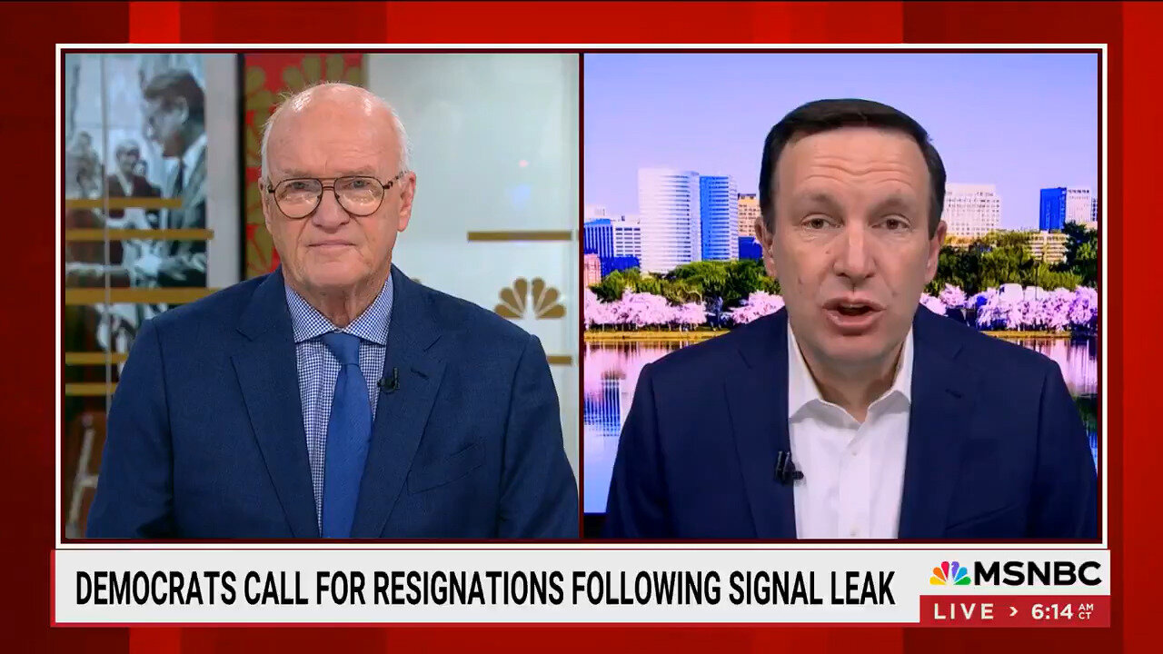 Self-Awarness Level: ZERO! Chris Murphy Asks MSNBC Why Trump Admin Officials Are Above The Law