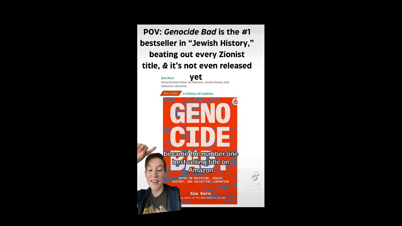 The anti-Zionist Jewish history book that’s currently OUTSELLING THE BIBLE