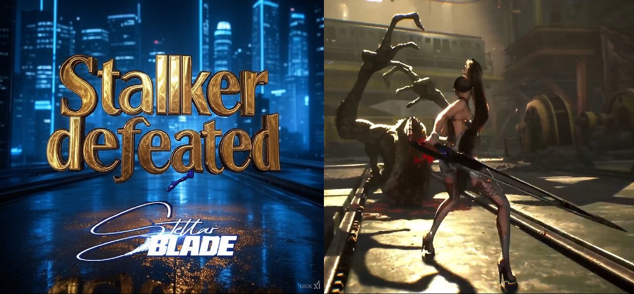 Stalker defeated in an awesome outfit | Stellar Blade