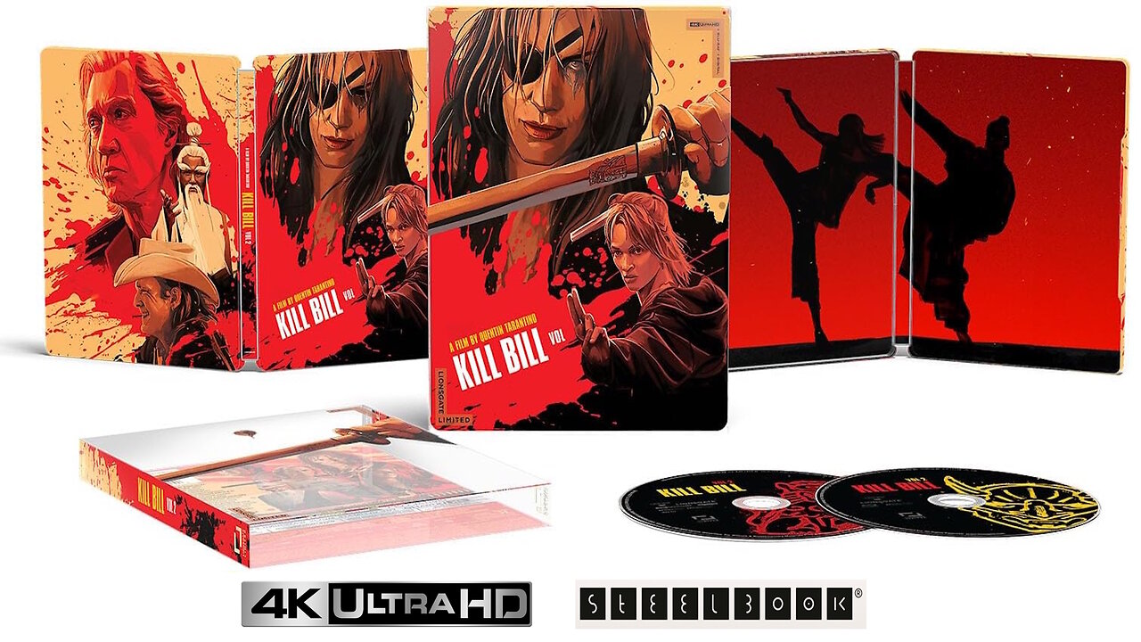 Kill Bill Vol. 2 [4K UHD & Blu-ray SteelBook] Directed by Quentin Tarantino