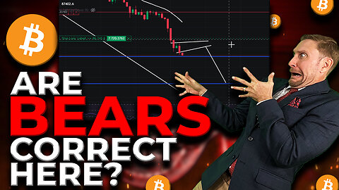 Bitcoin Live Trading: Bears In Control! Trading for GAINS! We Need THIS For Reversal! EP1552