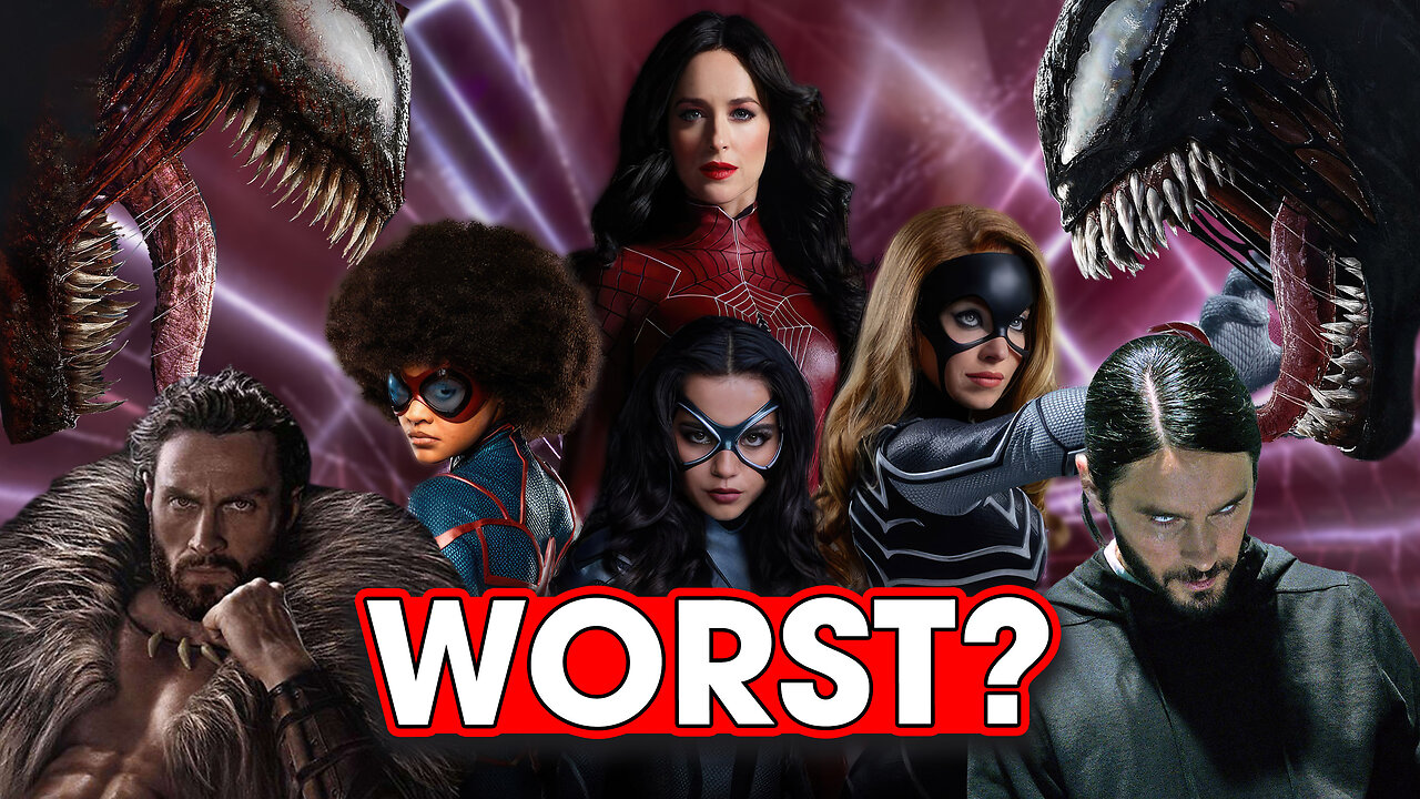 What Is The WORST Sony Spider-Man Spin-Off? - Hack The Movies